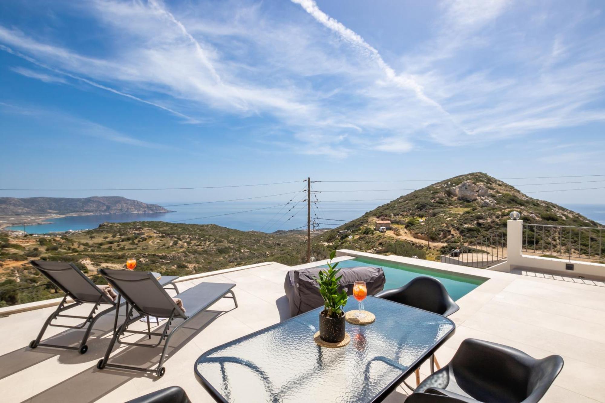 Lithos Luxury Pool Villa Karpathos Exterior foto