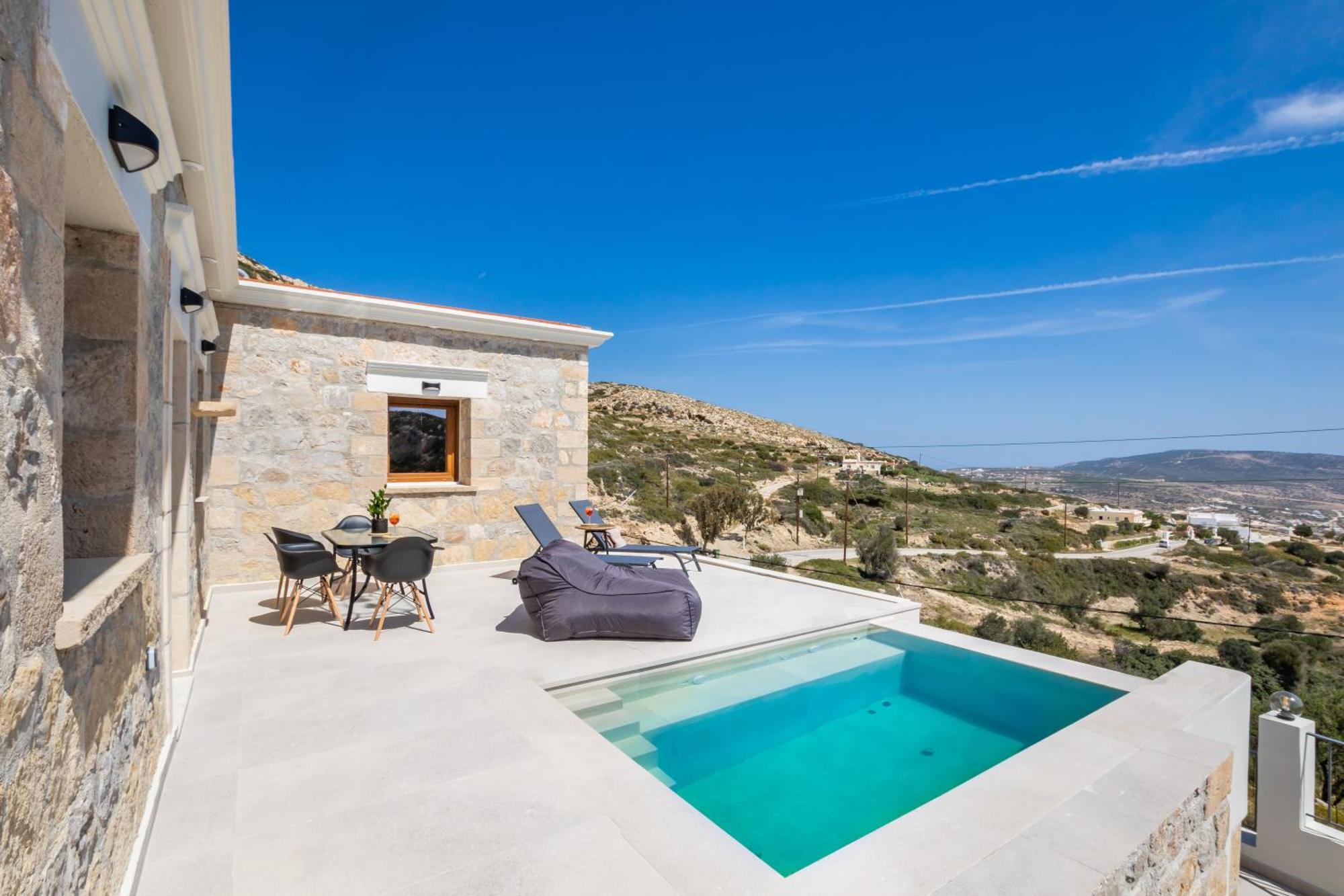 Lithos Luxury Pool Villa Karpathos Exterior foto